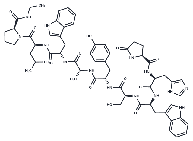 (Des-Gly10,D-Ala6,Pro-NHEt9)-LHRH (salmon)