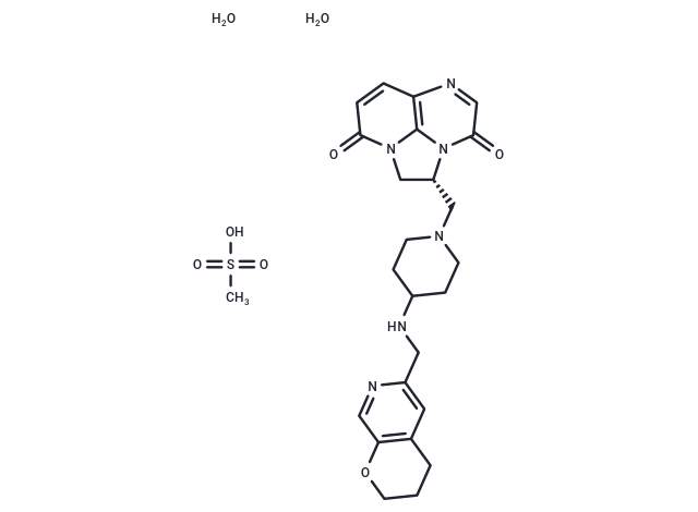 Gepotidacin mesylate dihydrate