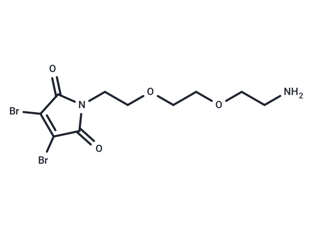 3,4-Dibromo-Mal-PEG2-amine