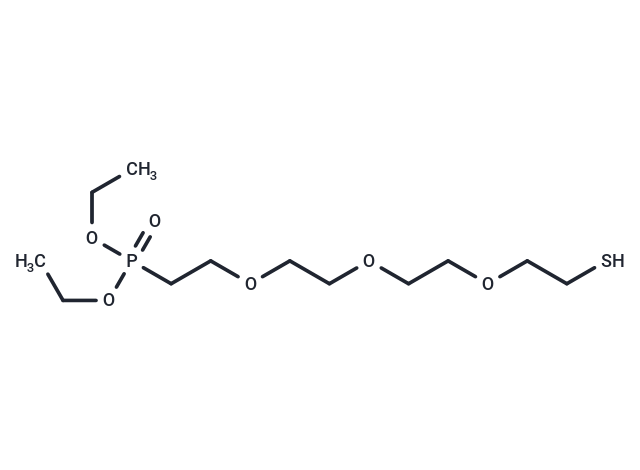 Thiol-PEG3-phosphonic acid ethyl ester