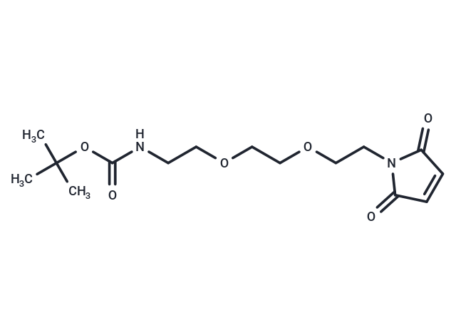 Mal-PEG2-NH-Boc