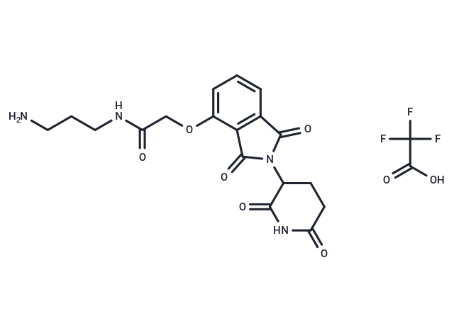 Thalidomide-O-amido-C3-NH2 TFA