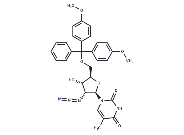 2’-Azido-2’-deoxy-5’-O-(4,4’-dimethoxytrityl)-5-methyluridine