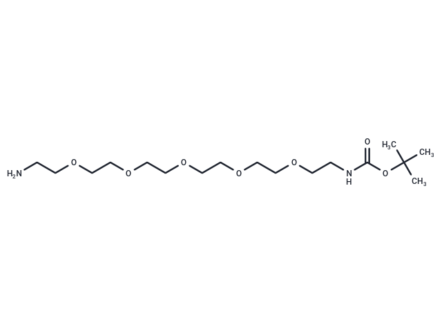 NH2-PEG5-C2-NH-Boc