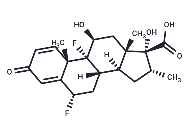 Fluticasone 17β-Carboxylic Acid