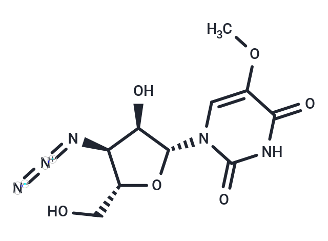 3’-Azido-3’-deoxy-5-methoxyuridine