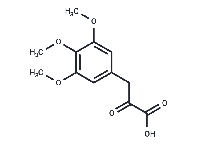 2-oxo-3-(3,4,5-trimethoxyphenyl)propanoic acid