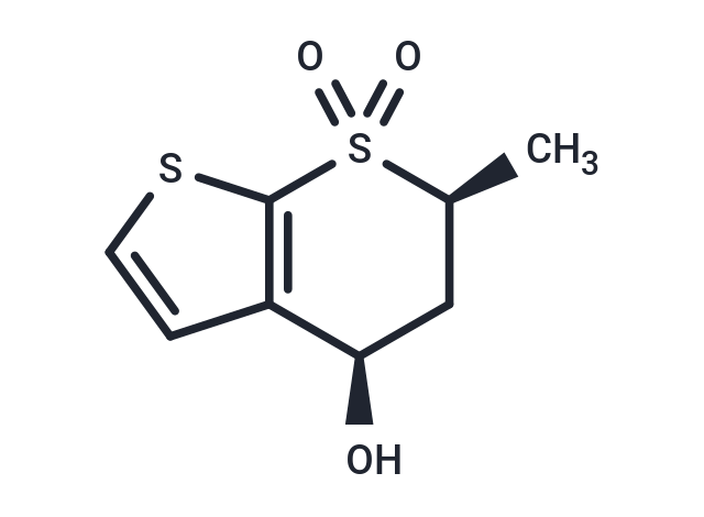 (4R,6S)-6-Methyl-7,7-dioxo-5,6-dihydro-4H-thieno[2,3-b]thiopyran-4-ol