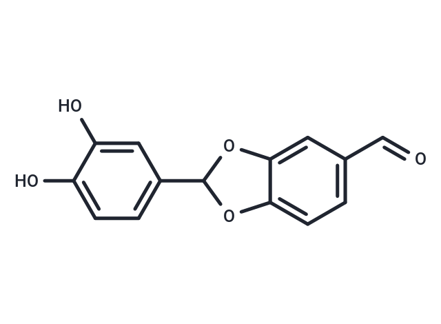 2-(3,4-Dihydroxyphenyl)-1,3-benzodioxole-5-carboxaldehyde