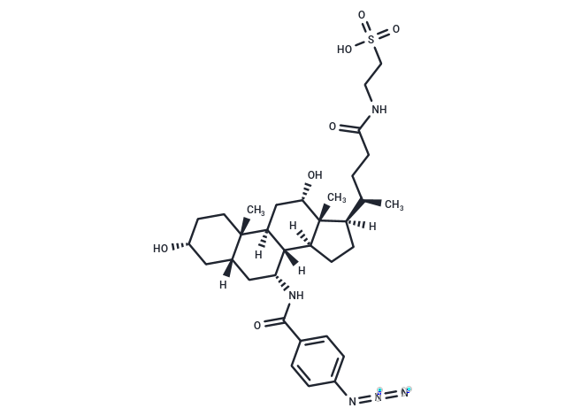 Azidobenzamidotaurocholate