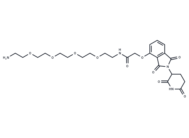 Thalidomide-O-amido-PEG4-C2-NH2