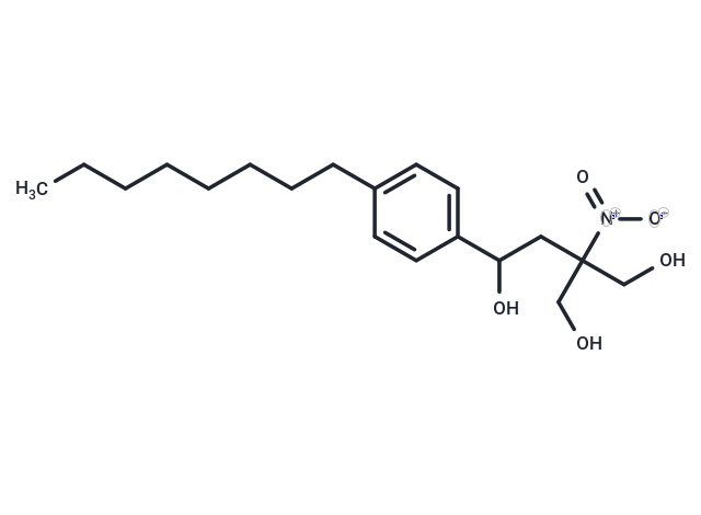 3-(Hydroxymethyl)-3-nitro-1-(4-octylphenyl)-1,4-butanediol