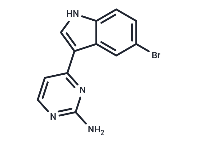 2-Pyrimidinamine, 4-(5-bromo-1H-indol-3-yl)-