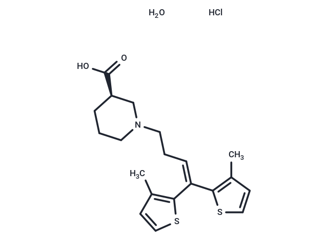 Tiagabine hydrochloride hydrate