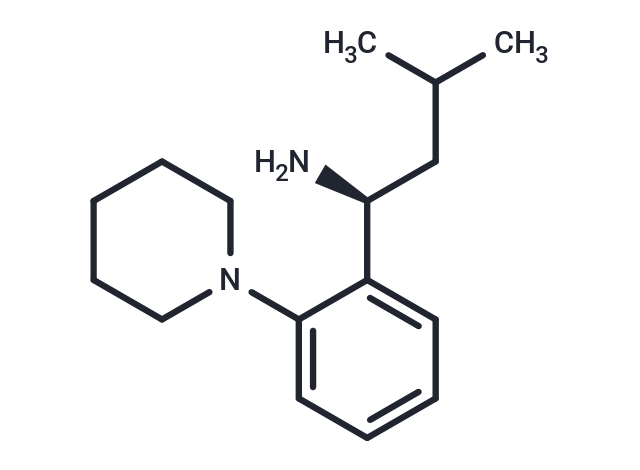 (S)-3-Methyl-1-(2-(piperidin-1-yl)phenyl)butan-1-amine