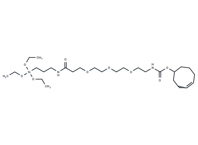 TCO-PEG3-amide-C3-triethoxysilane