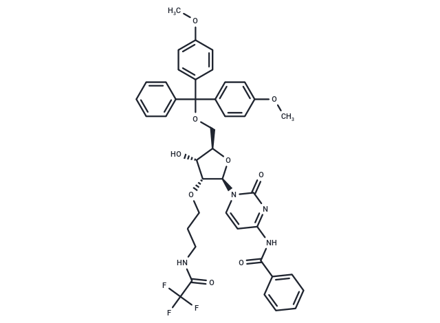 N4-Benzoyl-5’-O-DMTr-2’-O-(N3-trifluoroacetyl) aminopropyl cytidine