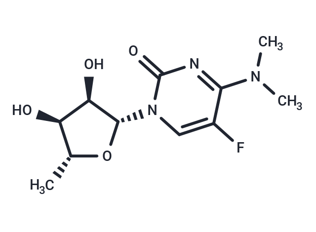 5’-Deoxy-N4,N4-dimethyl-5-fluorocytidine