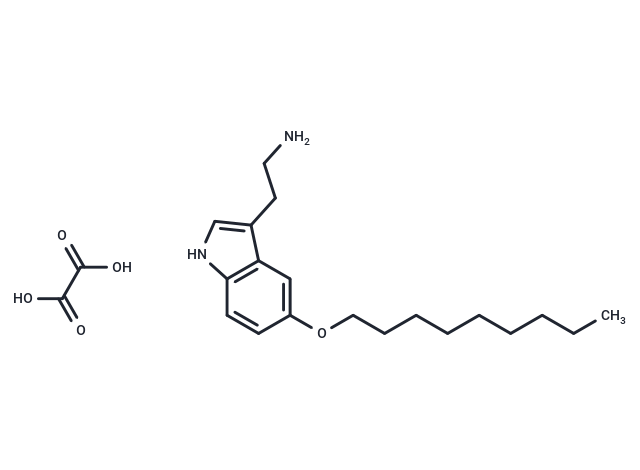 5-Nonyloxytryptamine oxalate