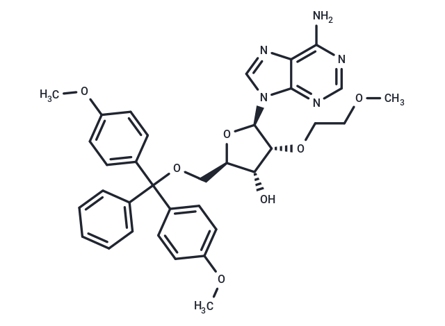 5’-O-(4,4’-Dimethoxytrityl)-2’-O-(2-methoxyethyl) adenosine