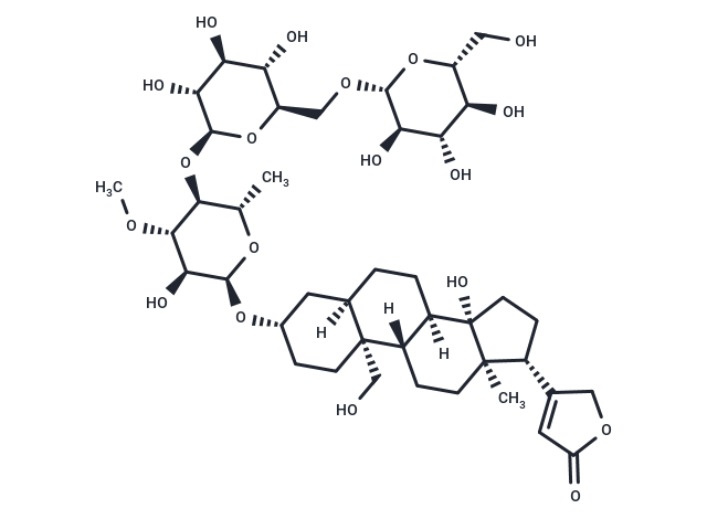 Cannogenol 3-O-β-gentiobiosyl-(1→4)-α-L-thevetoside