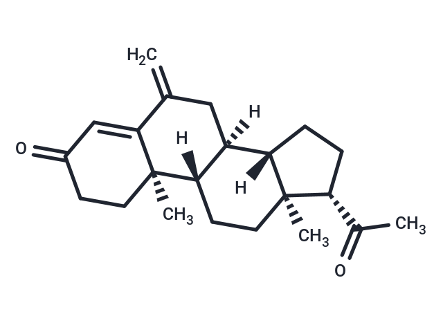 6-Methylene-4-pregnene-3,20-dione