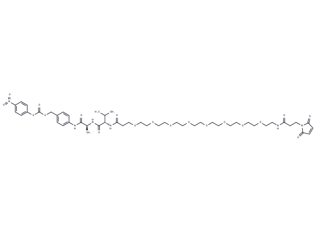 Mal-amide-PEG8-Val-Ala-PAB-PNP