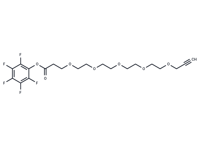 Propargyl-PEG5-PFP ester