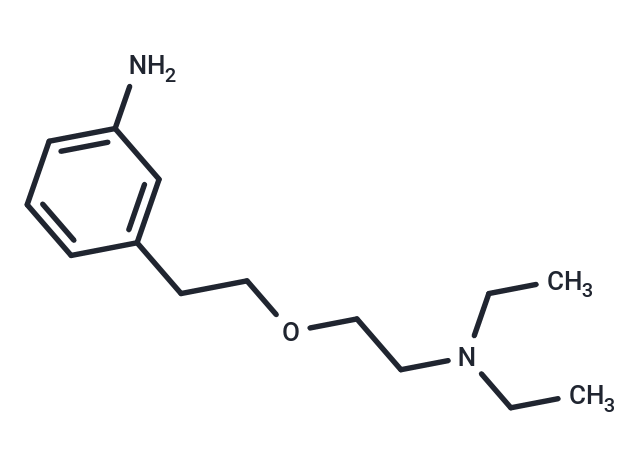 Aniline, m-(2-(2-(diethylamino)ethoxy)ethyl)-