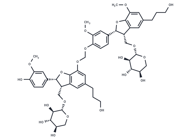 (7R,8R)-Dihydrodehydrodiconiferyl alcohol 9-O-xyloside