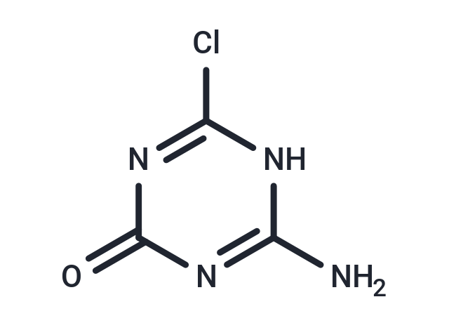 2-Amino-4-chloro-6-hydroxy-s-triazine