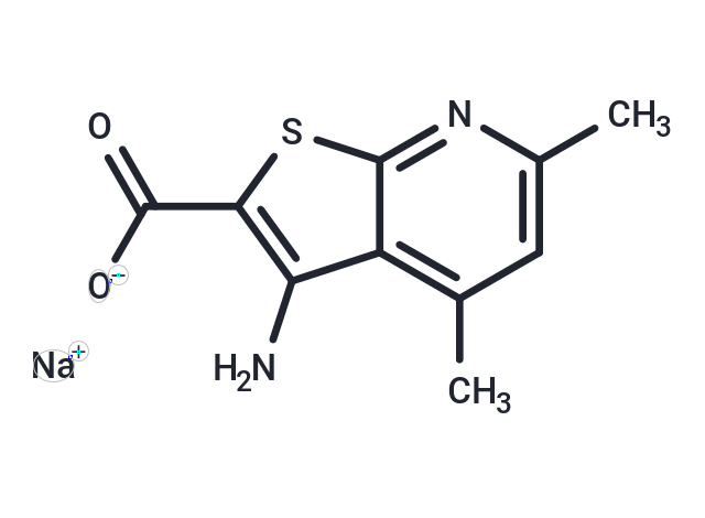 sodium 3-amino-4,6-dimethylthieno[2,3-b]pyridine-2-carboxylate