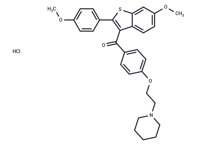Raloxifene Bismethyl Ether hydrochloride