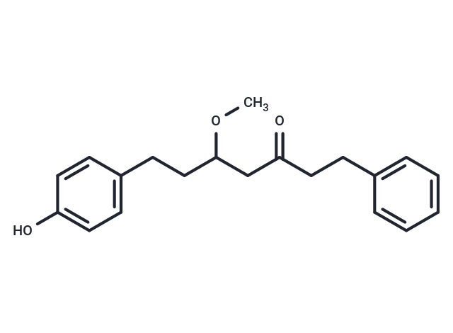 7-(4-Hydroxyphenyl)-5-methoxy-1-phenylheptan-3-one