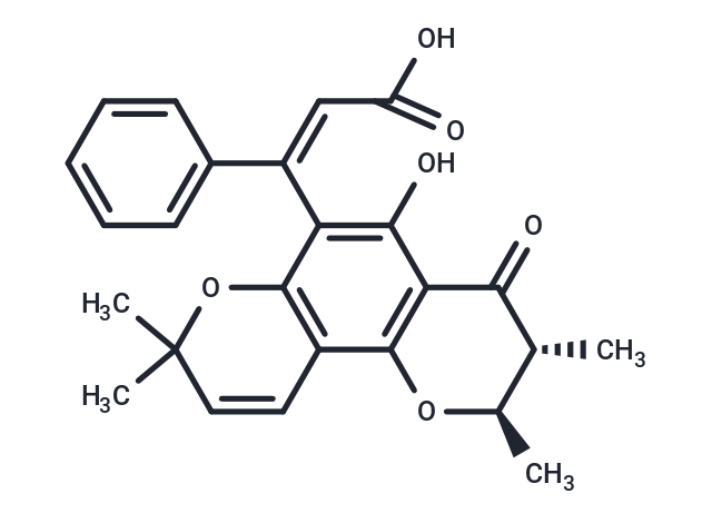 Calophyllic acid