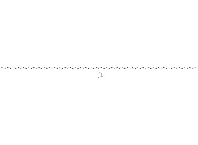 N-(Propanoic acid)-N-bis(m-PEG12)