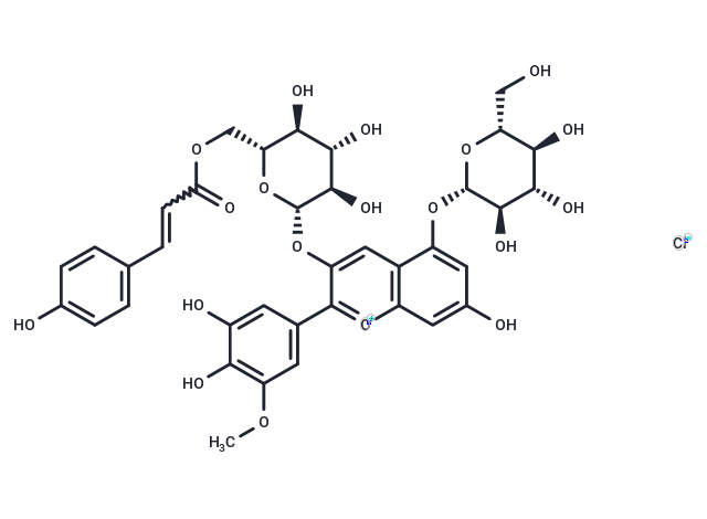 Petunidin-3-O-(6-O-p-coumaryl)-5-O-diglucoside