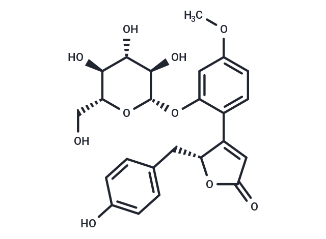 (+)-Puerol B 2''-O-glucoside