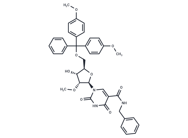 5-Benzylaminocarbony-2'-O-Me-5'-O-DMT-uridine