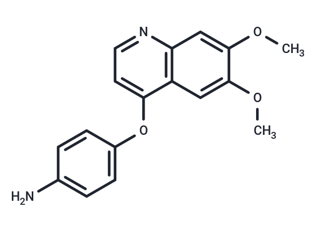 4-(6,7-dimethoxyquinolin-4-yl)oxyaniline
