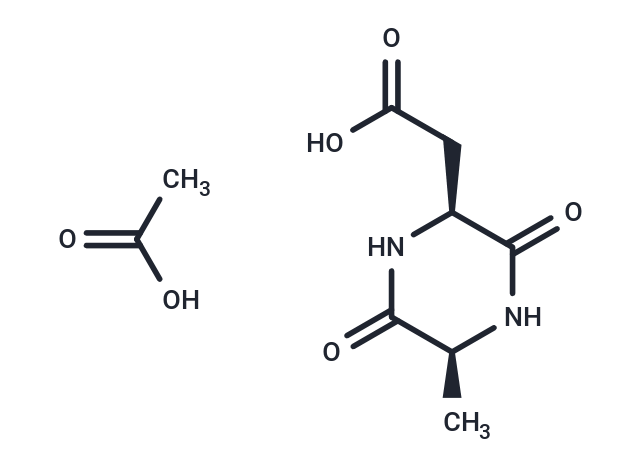 Aspartyl-alanyl-diketopiperazine acetate