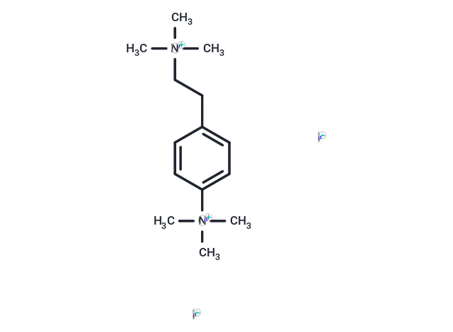 Ammonium, (p-(trimethylammonio)phenethyl)trimethyl-, diiodide