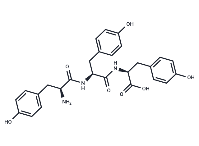 (S)-2-((S)-2-((S)-2-Amino-3-(4-hydroxyphenyl)propanamido)-3-(4-hydroxyphenyl)propanamido)-3-(4-hydroxyphenyl)propanoic acid