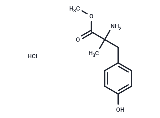 Methyl 2-amino-3-(4-hydroxyphenyl)-2-methylpropanoate hydrochloride