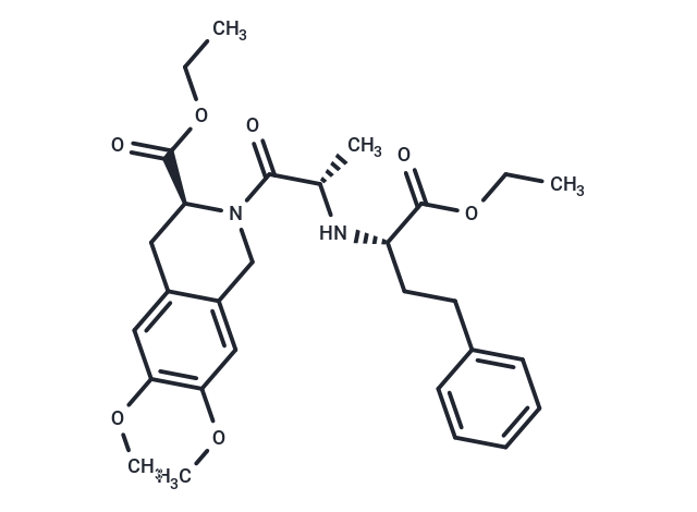 Moexipril ethyl ester