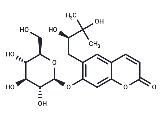 Peucedanol 7-O-glucoside