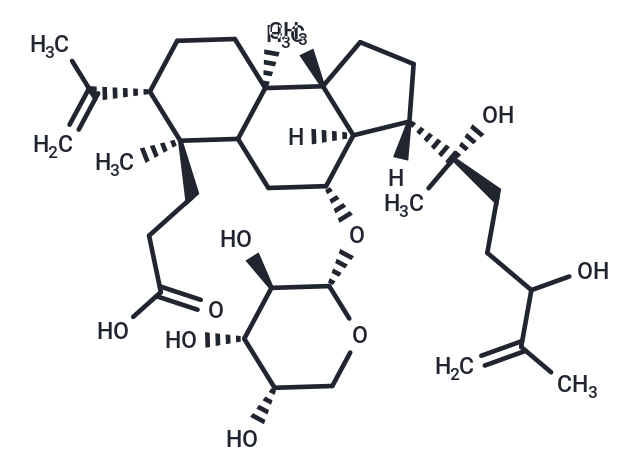 Cyclocarioside J