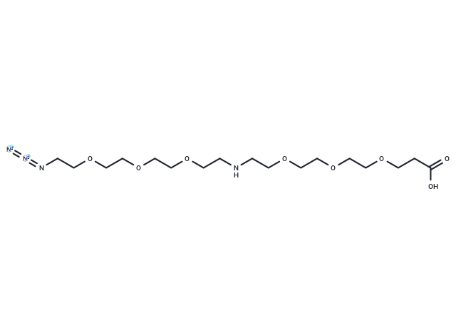 N-(Azido-PEG3)-NH-PEG3-acid