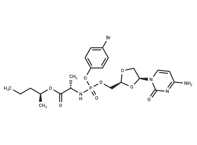 Fostroxacitabine bralpamide