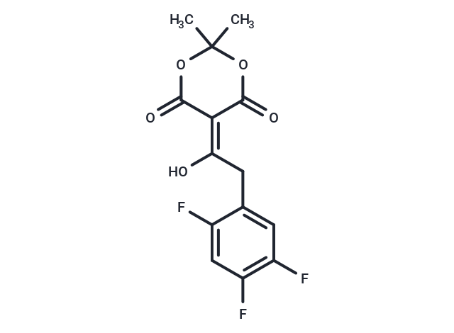 5-(1-Hydroxy-2-(2,4,5-trifluorophenyl)ethylidene)-2,2-dimethyl-1,3-dioxane-4,6-dione